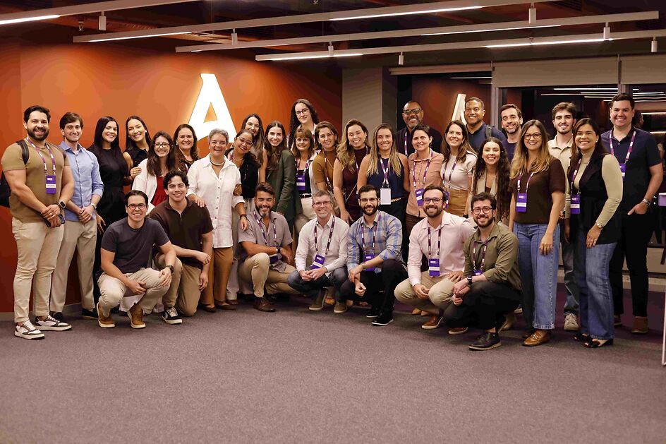Alunos da Audens Edu após o curso