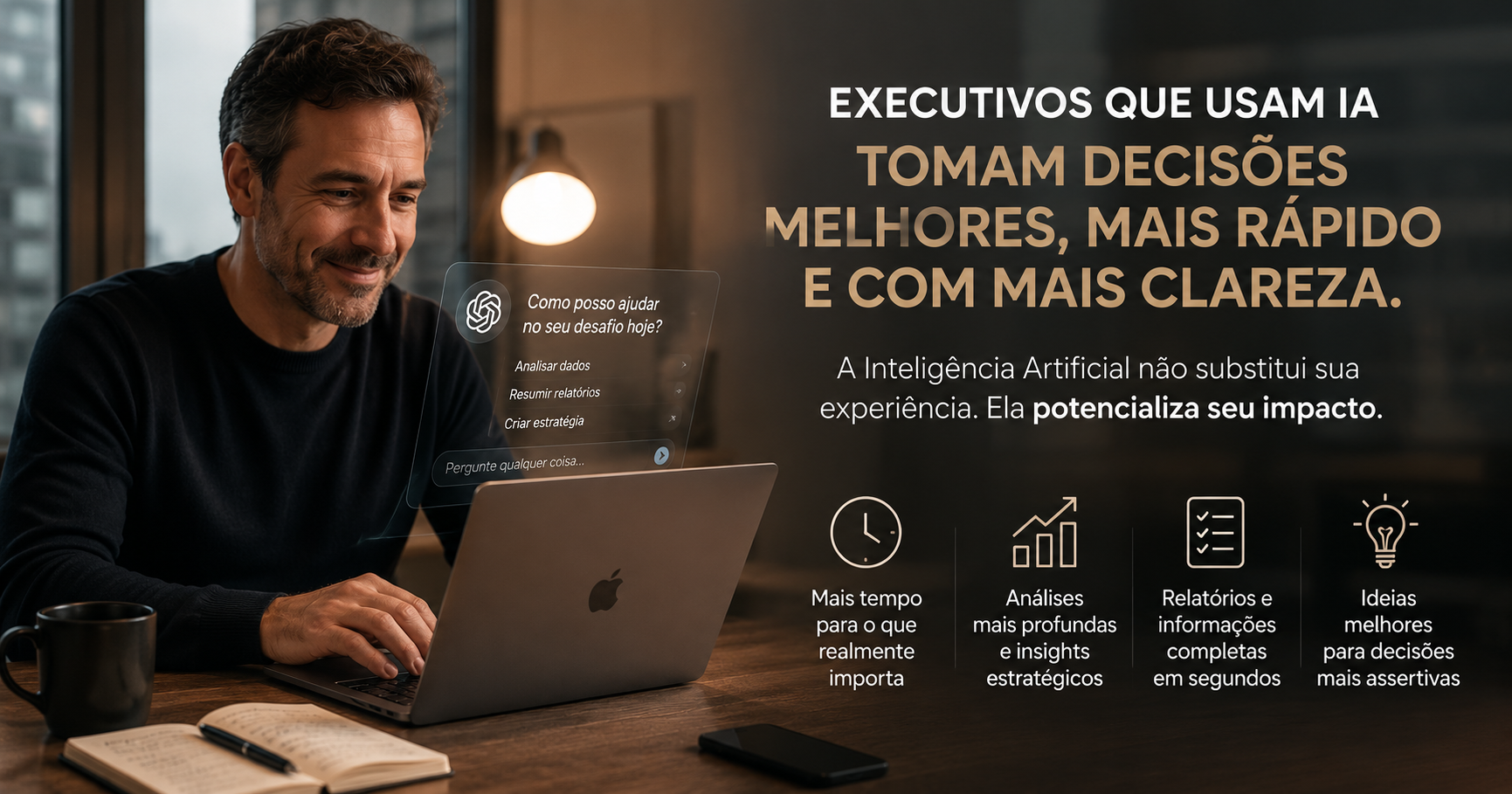 Quando usar ChatGPT no trabalho executivo em 2026